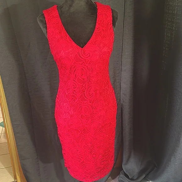 Bisou Bisou | Dresses | Like New Bisou Bisou Red Lace Dress Size 6 | Poshmark Bisou Bisou | Dresses | Like New Bisou Bisou Red Lace Dress Size 6 | Poshmark
